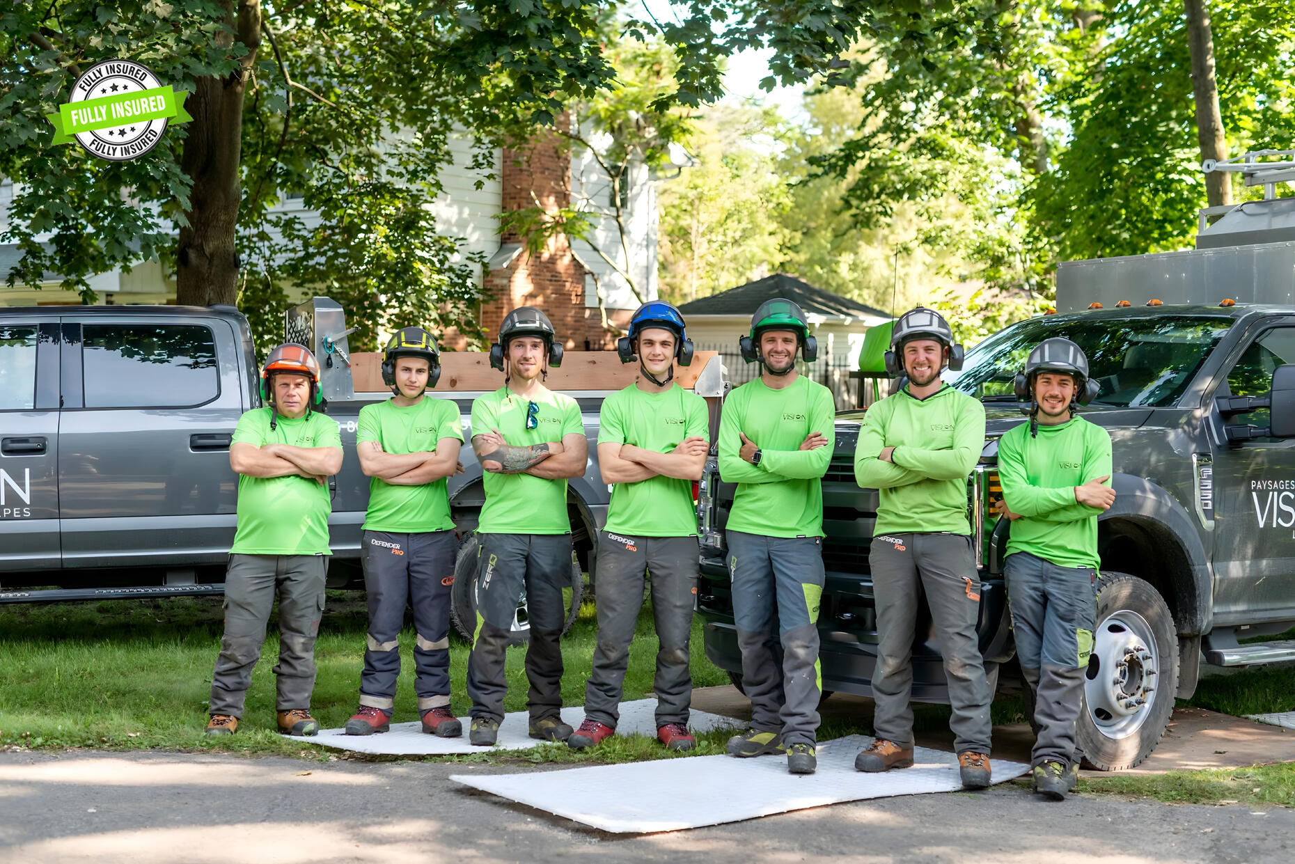 Paysages Vision Landscapes Employees and Founder